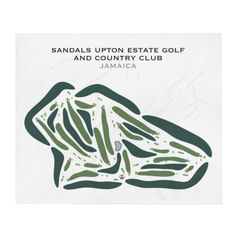 Sandals Upton Estate Golf & Country Club, Jamaica - Printed Golf Courses