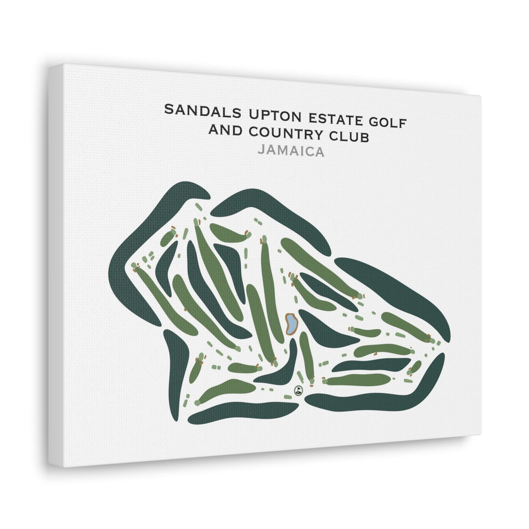 Sandals Upton Estate Golf & Country Club, Jamaica - Printed Golf Courses