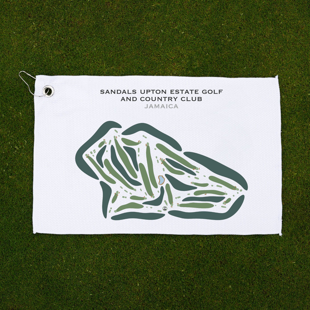 Sandals Upton Estate Golf & Country Club, Jamaica - Printed Golf Courses