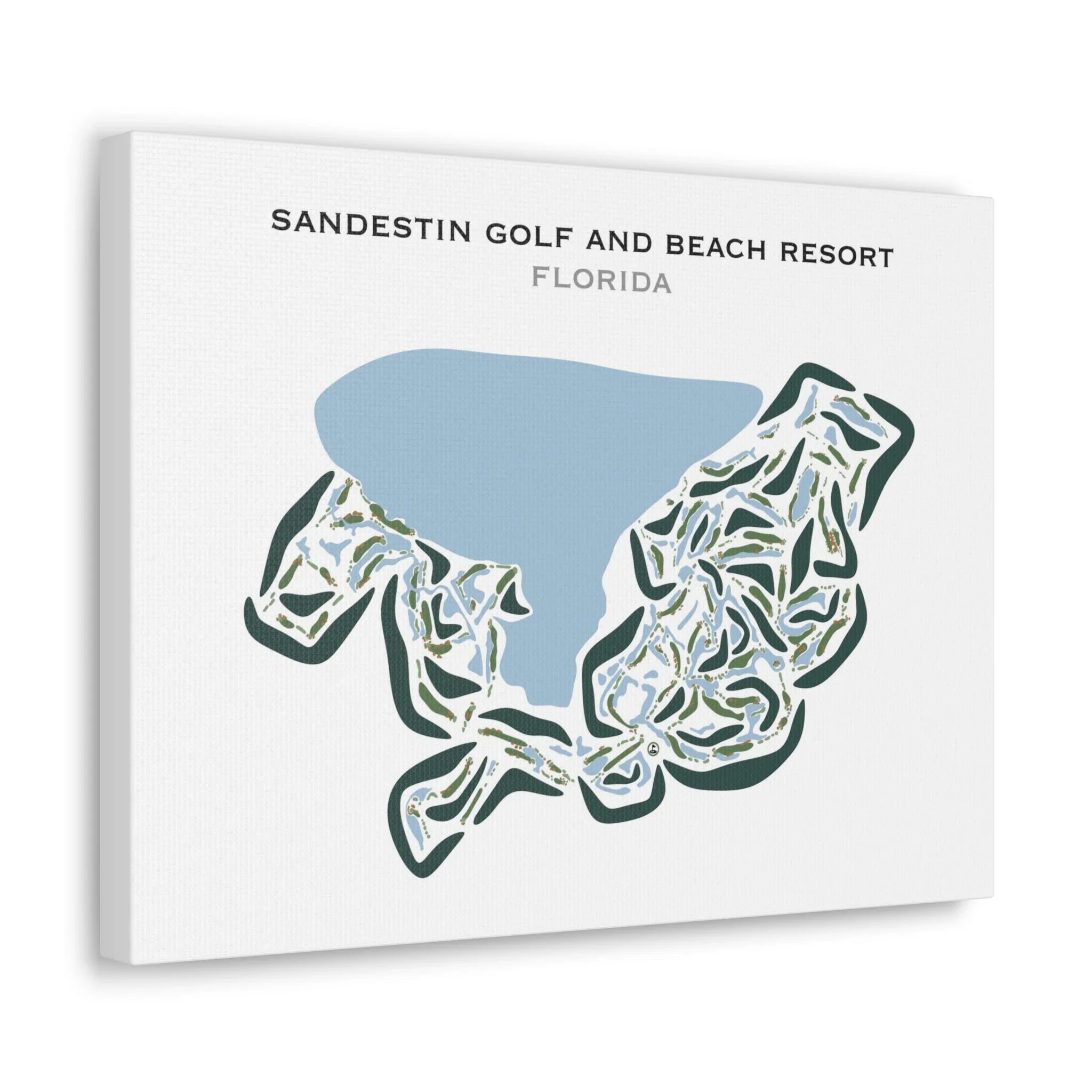 Buy the best printed golf course - Sandestin Golf And Beach Resort Flor 1 