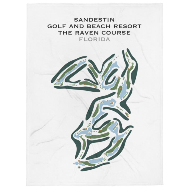 Sandestin Golf and Beach Resort, The Raven Golf Course, Florida - Printed Golf Course