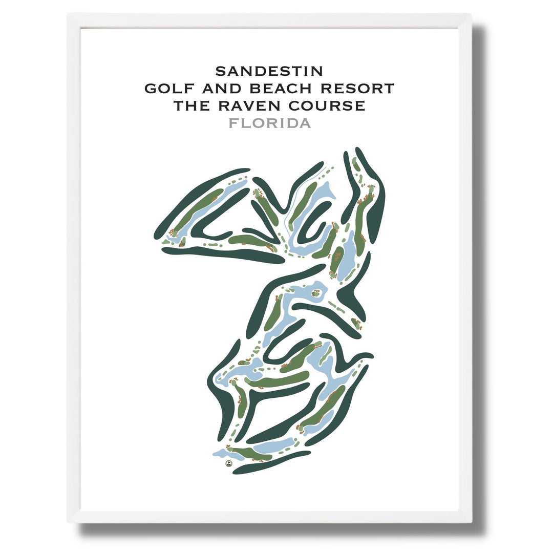 Sandestin Golf and Beach Resort, The Raven Golf Course, Florida - Printed Golf Course