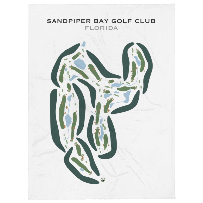 Sandpiper Bay Golf Club, Florida - Printed Golf Courses