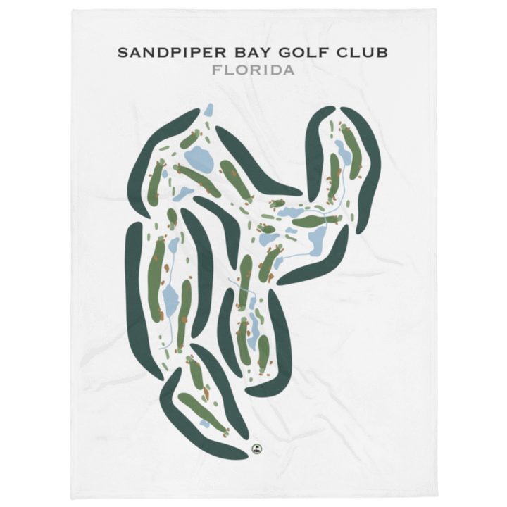 Sandpiper Bay Golf Club, Florida - Printed Golf Courses