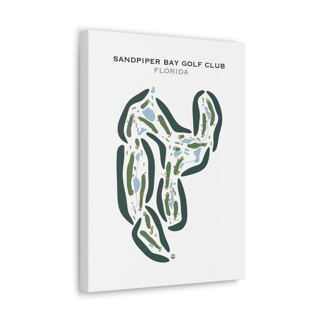 Sandpiper Bay Golf Club, Florida - Printed Golf Courses