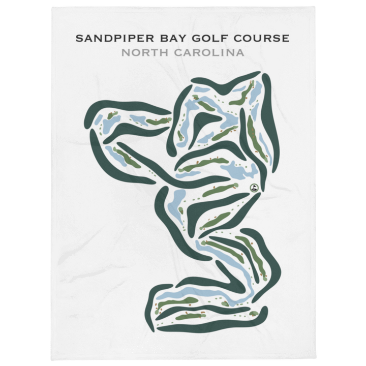 Sandpiper Bay Golf Course, North Carolina - Printed Golf Courses