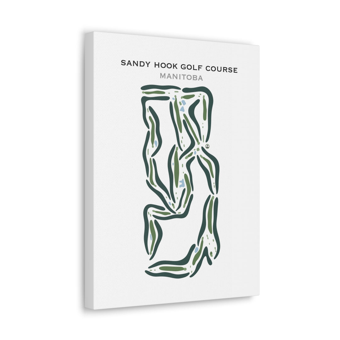 Sandy Hook Golf Course, Manitoba - Printed Golf Courses