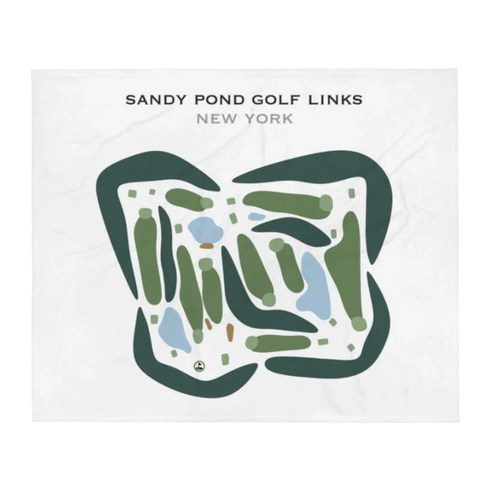 Sandy Pond Golf Links, New York - Printed Golf Courses