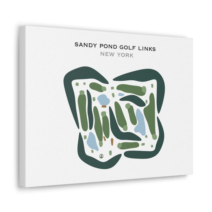 Sandy Pond Golf Links, New York - Printed Golf Courses