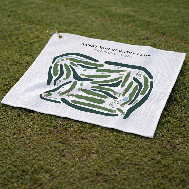 Sandy Run Country Club, Pennsylvania - Printed Golf Courses