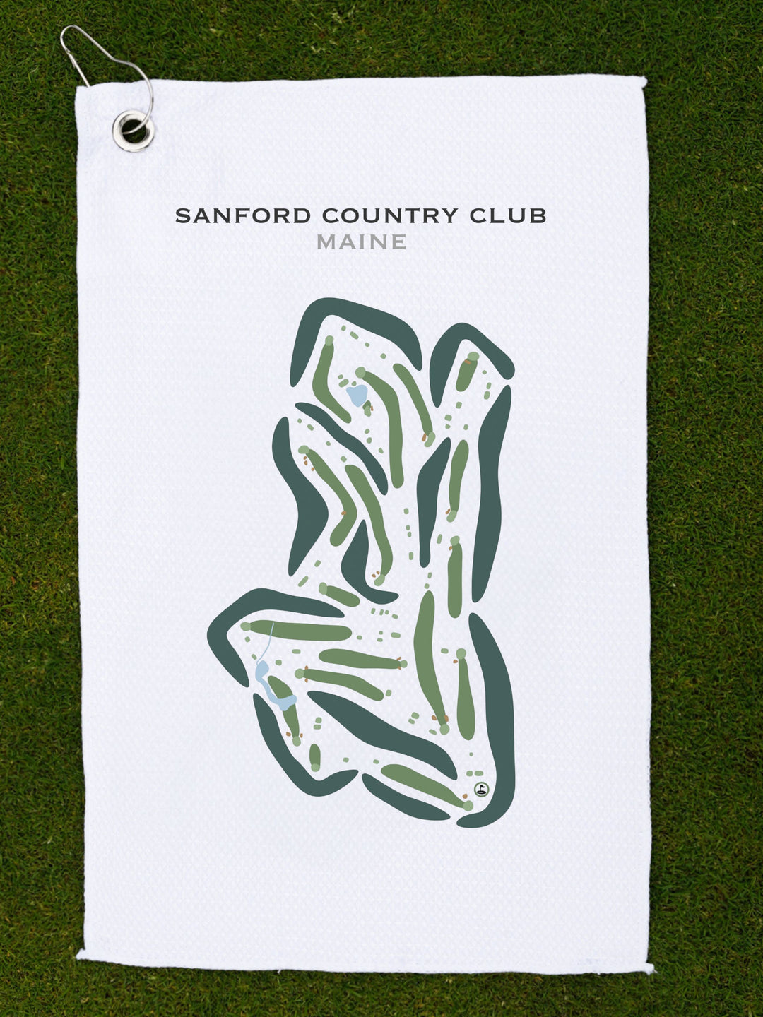 Sanford Country Club, Maine - Printed Golf Courses