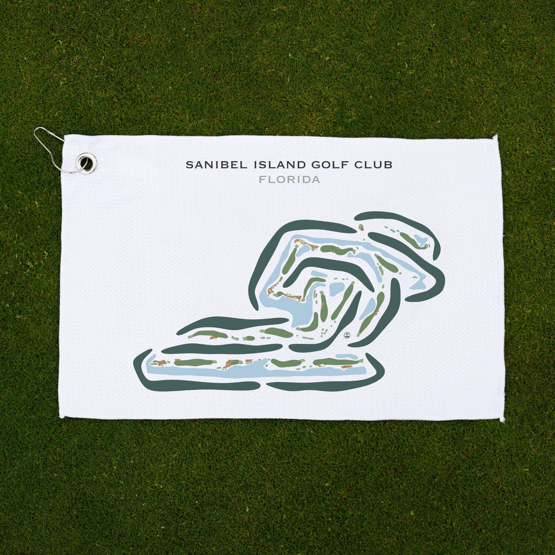 Sanibel Island Golf Club, Florida - Printed Golf Courses