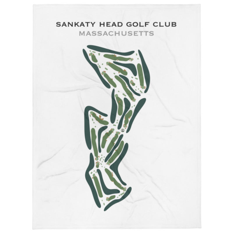 Sankaty Head Golf Club, Massachusetts - Printed Golf Course