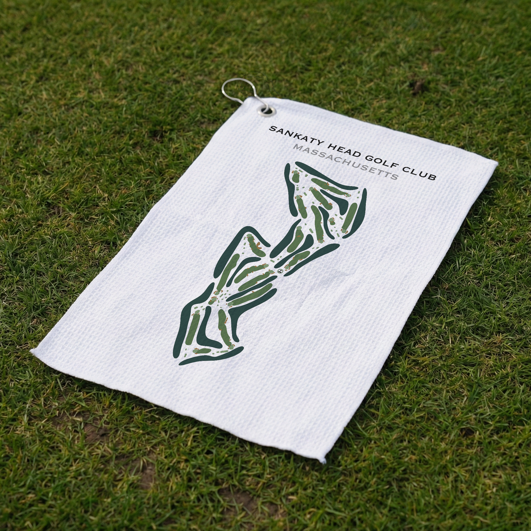 Sankaty Head Golf Club, Massachusetts - Printed Golf Course