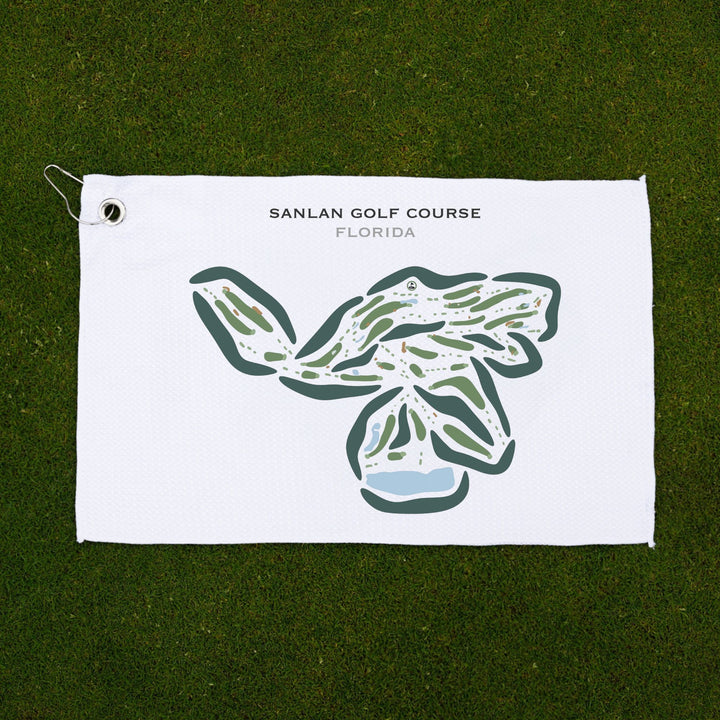 Sanlan Golf Course, Florida - Printed Golf Courses
