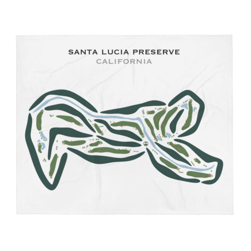 Santa Lucia Preserve, California - Printed Golf Courses