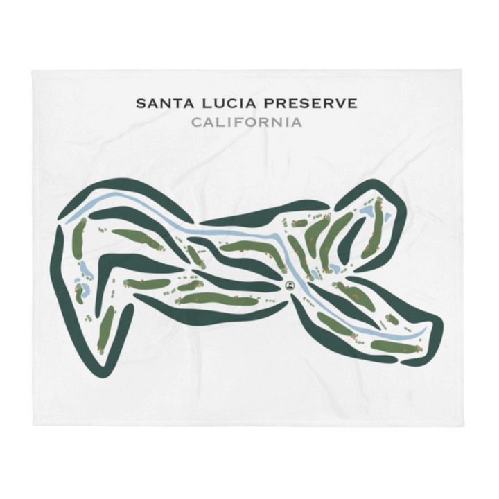 Santa Lucia Preserve, California - Printed Golf Courses