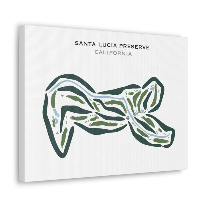 Santa Lucia Preserve, California - Printed Golf Courses