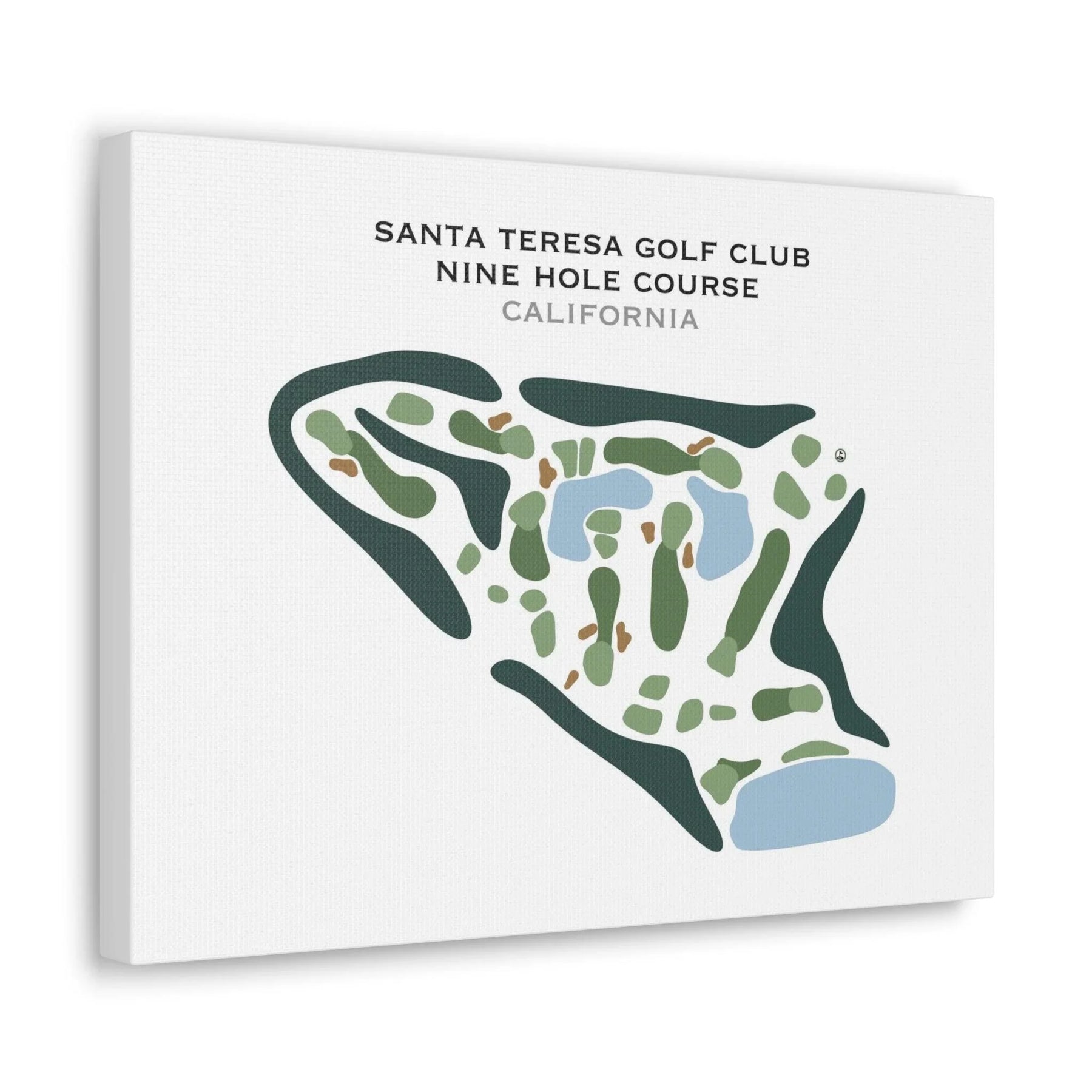 Best printed collection Santa Teresa Golf Club, 9Hole Course, California Golf Course Prints