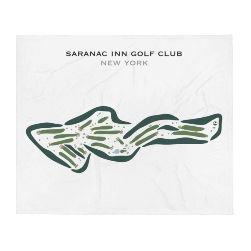 Saranac Inn Golf Club, New York - Printed Golf Courses