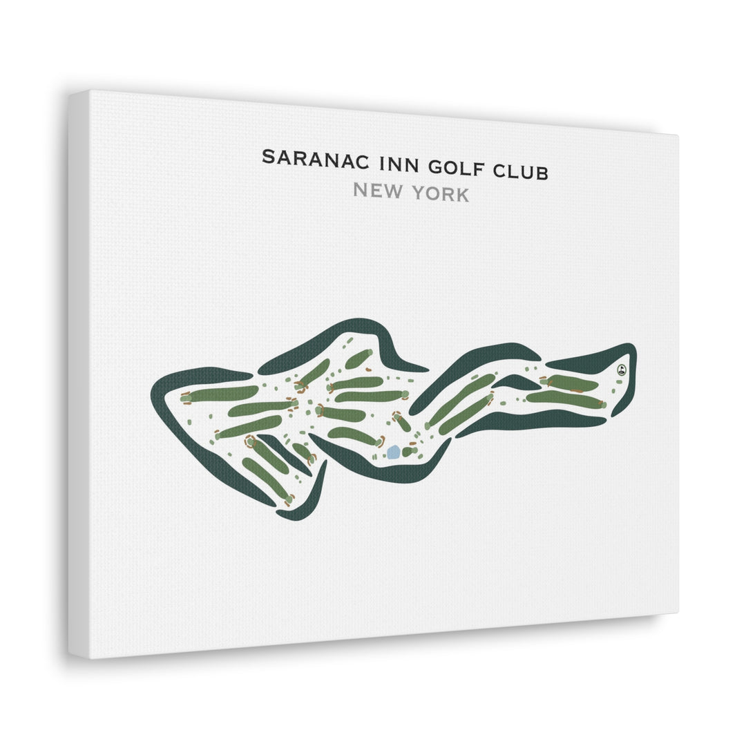 Saranac Inn Golf Club, New York - Printed Golf Courses