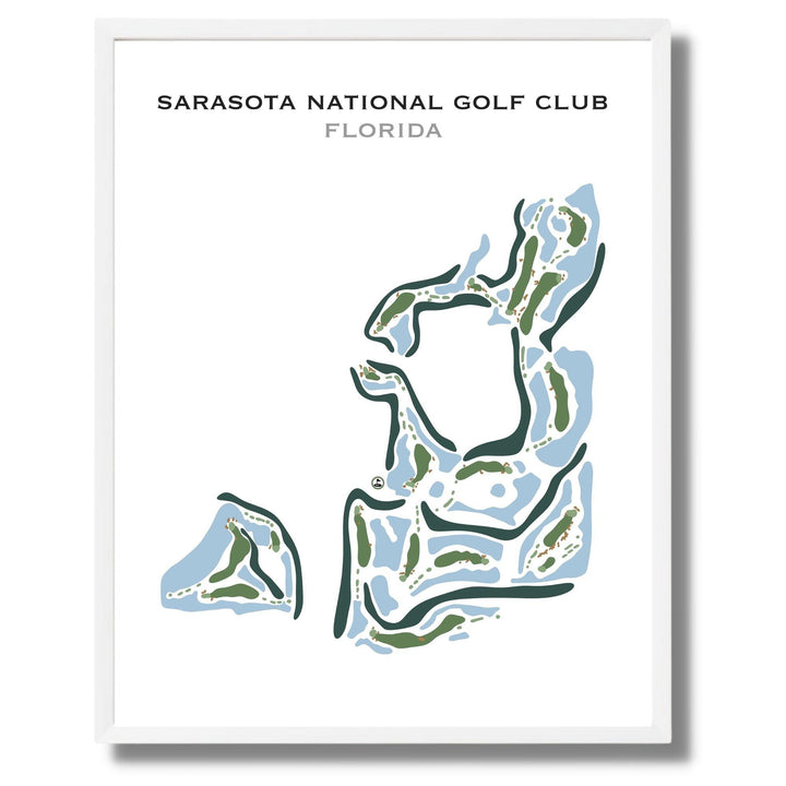 Sarasota National Golf Club, Florida - Golf Course Prints