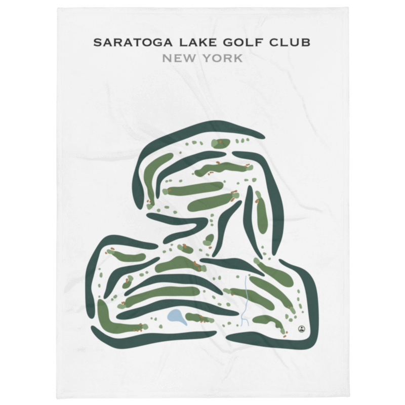 Saratoga Lake Golf Club, New York - Printed Golf Courses