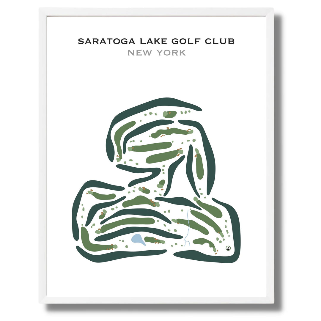 Saratoga Lake Golf Club, New York - Printed Golf Courses