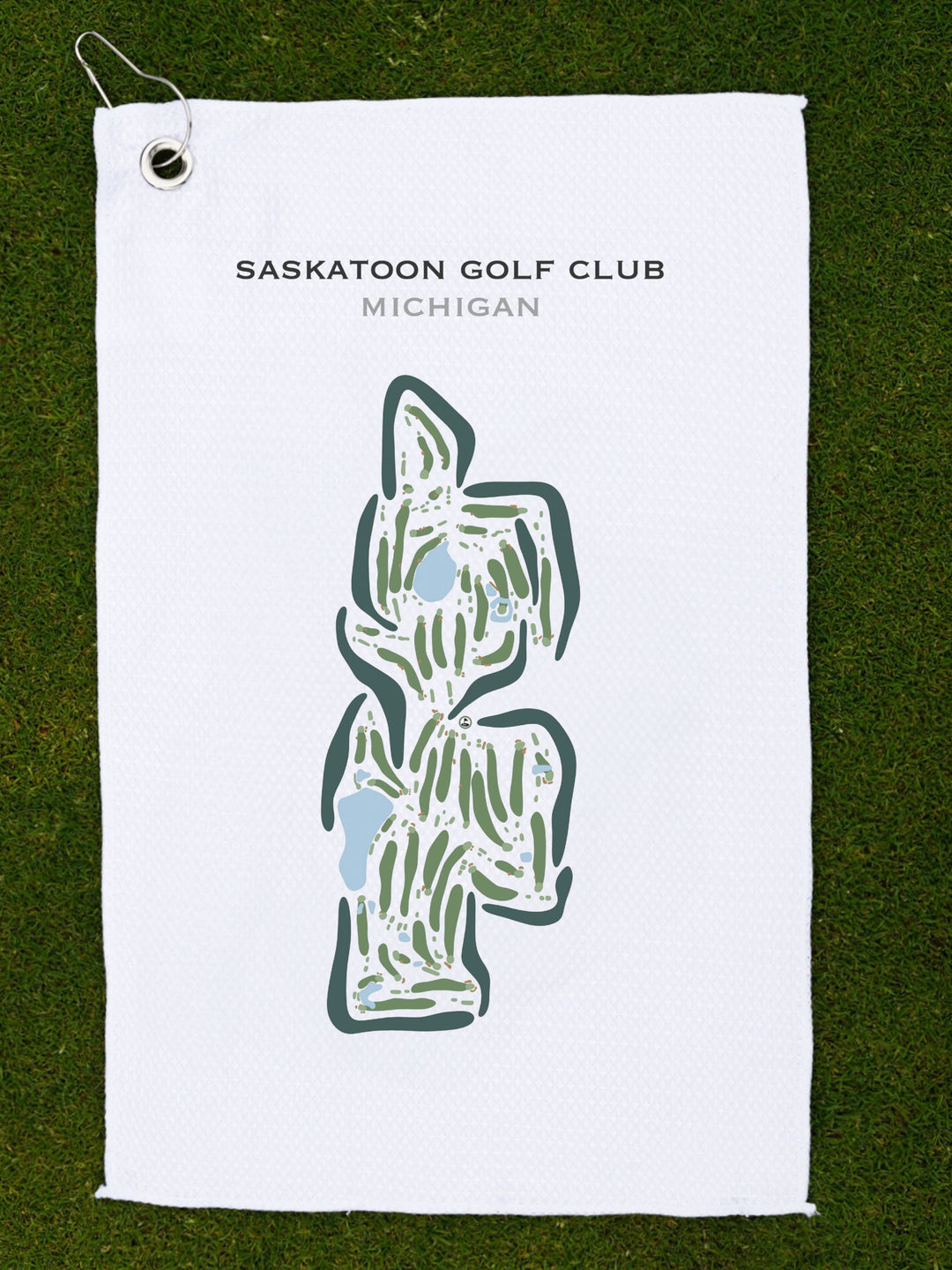 Saskatoon Golf Club, Michigan - Printed Golf Courses