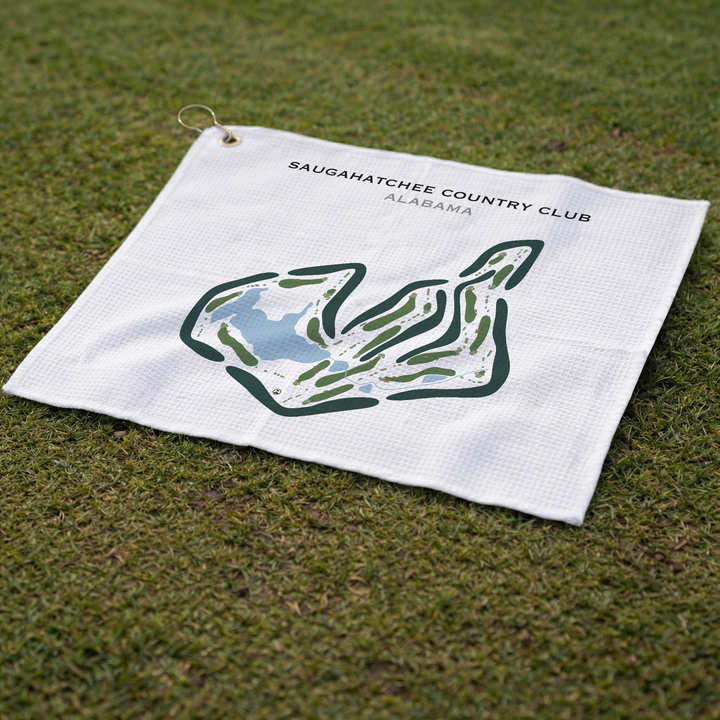 Saugahatchee Country Club, Alabama - Printed Golf Courses