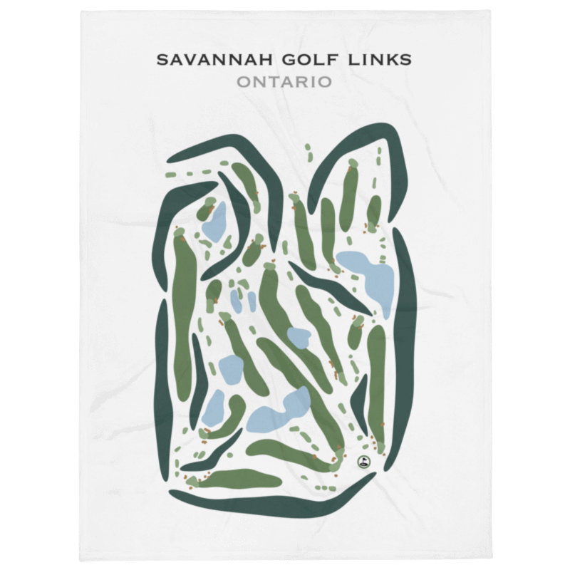 Savannah Golf Links, Ontario - Printed Golf Courses