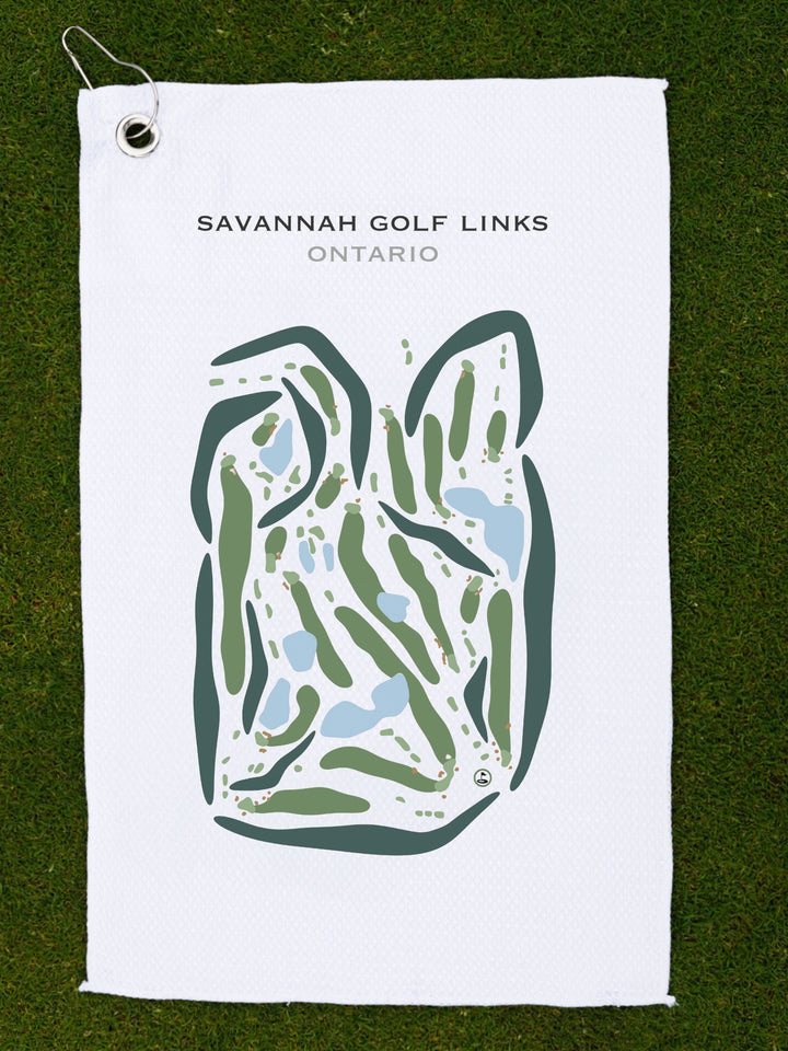 Savannah Golf Links, Ontario - Printed Golf Courses