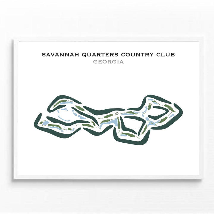 Savannah Quarters Country Club, Georgia - Printed Golf Courses