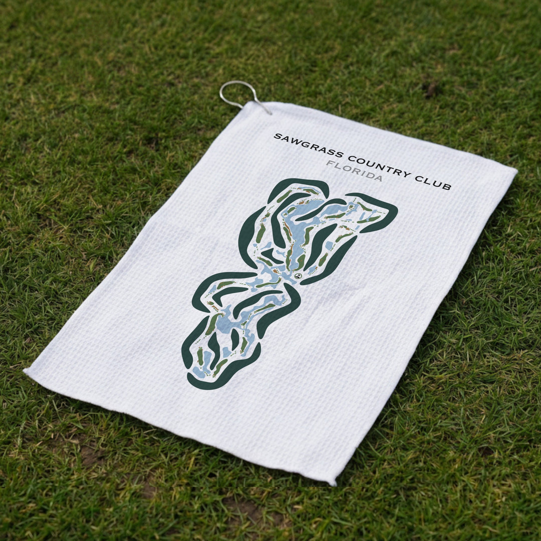 Sawgrass Country Club, Florida - Printed Golf Courses