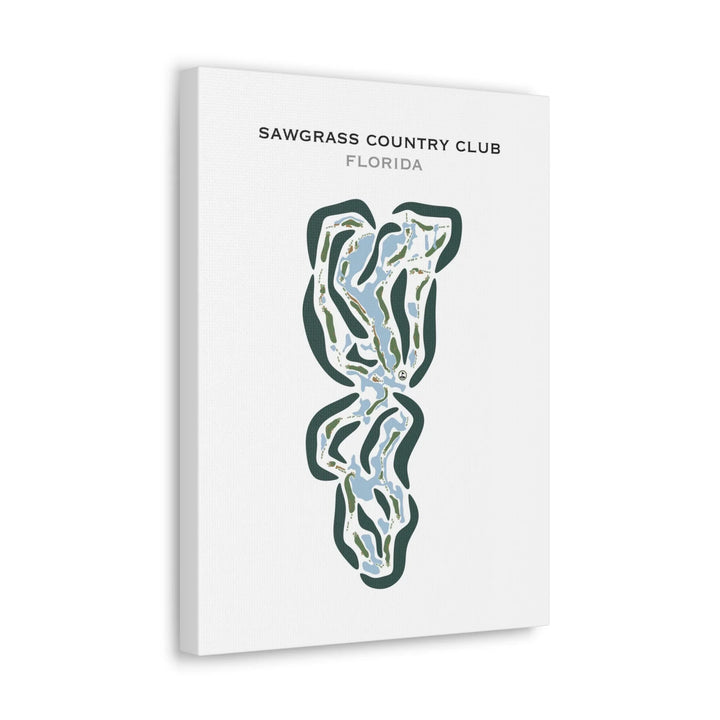 Sawgrass Country Club, Florida - Printed Golf Courses