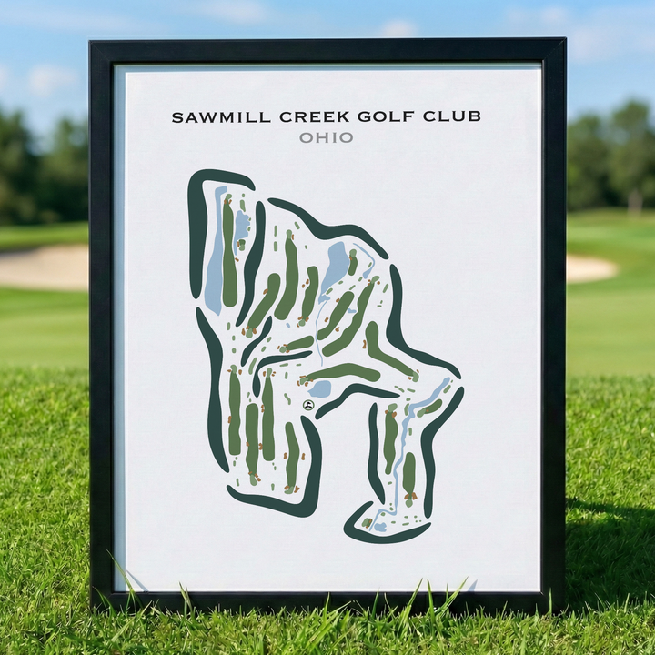 Sawmill Creek Golf Club, Ohio - Printed Golf Courses