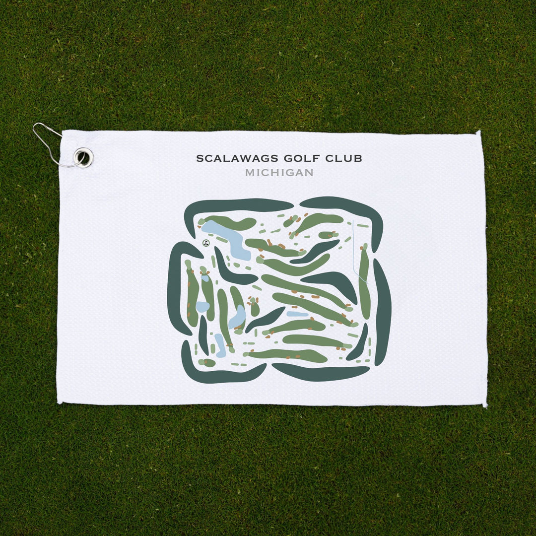 Scalawags Golf Club, Michigan - Printed Golf Courses