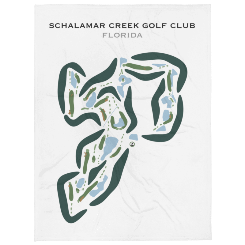 Schalamar Creek Golf Club, Florida - Printed Golf Courses