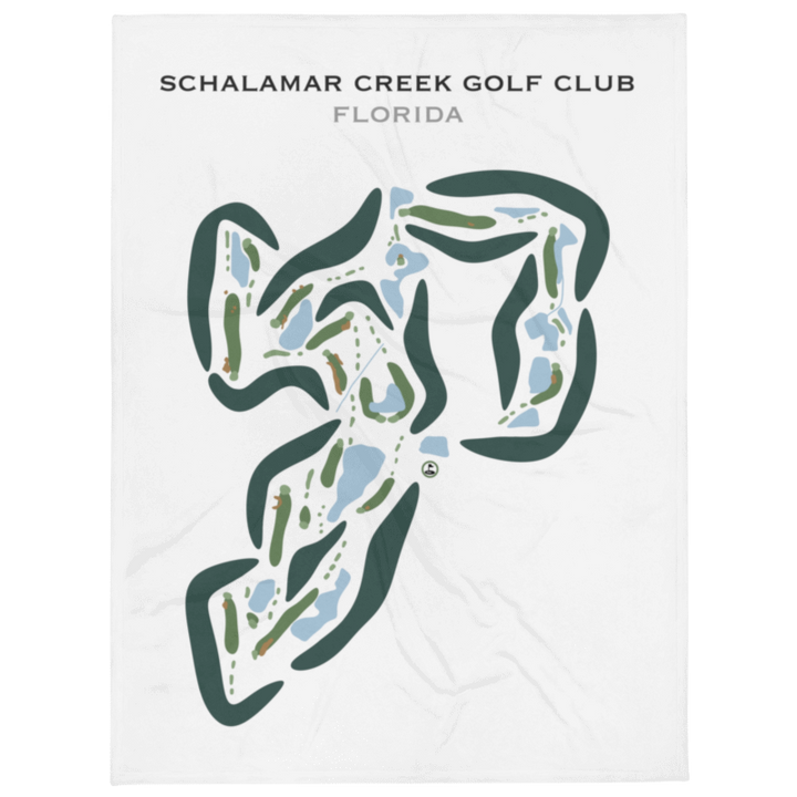 Schalamar Creek Golf Club, Florida - Printed Golf Courses