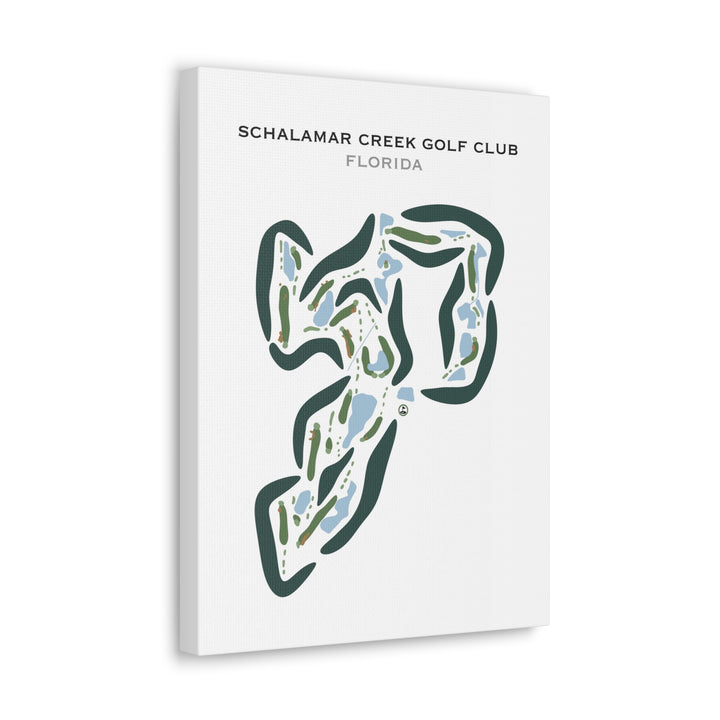 Schalamar Creek Golf Club, Florida - Printed Golf Courses