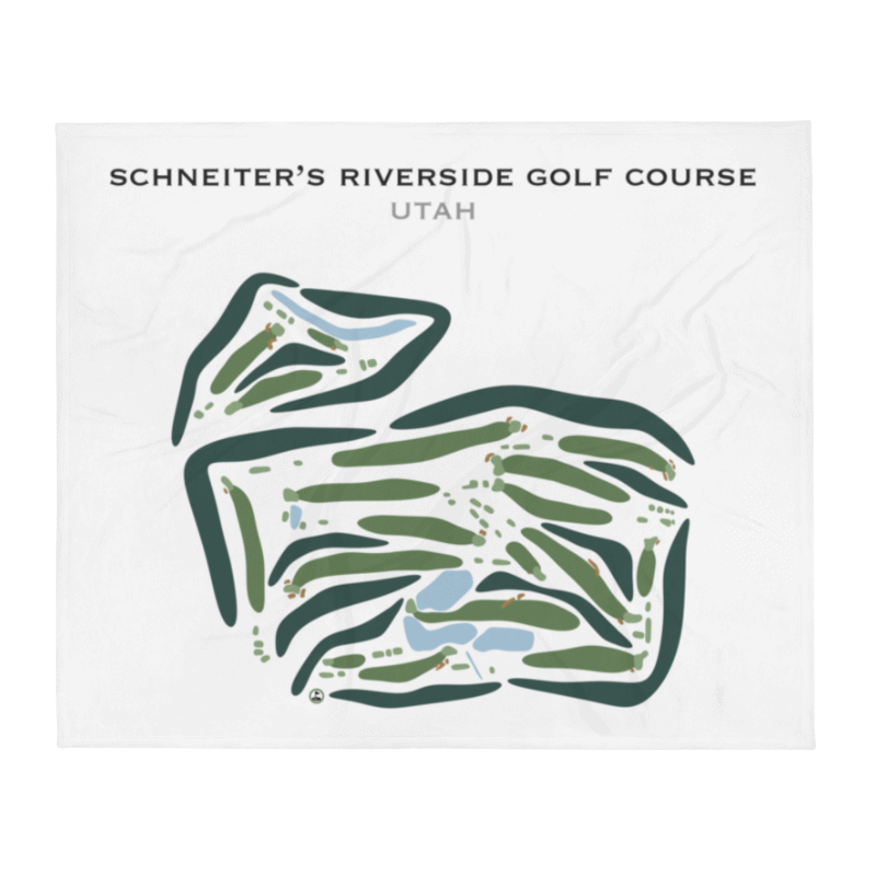 Schneiter's Riverside Golf Course, Utah - Printed Golf Courses