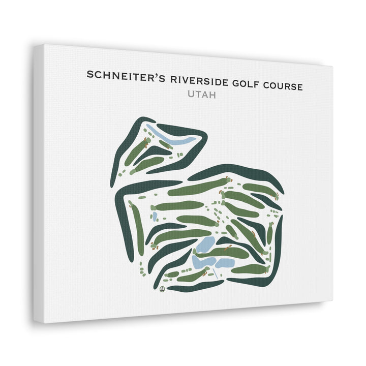 Schneiter's Riverside Golf Course, Utah - Printed Golf Courses