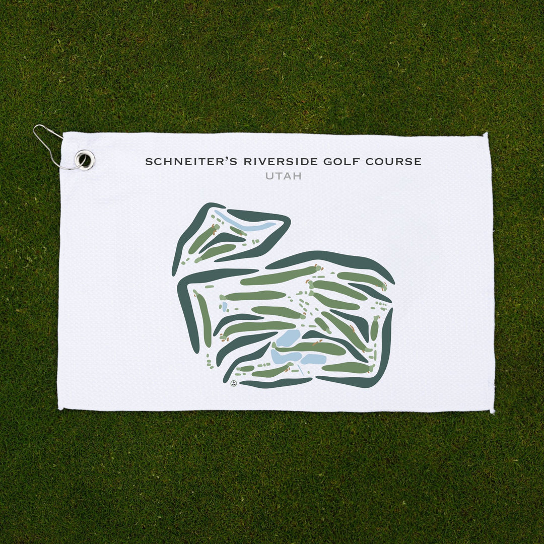 Schneiter's Riverside Golf Course, Utah - Printed Golf Courses