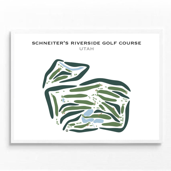 Schneiter's Riverside Golf Course, Utah - Printed Golf Courses