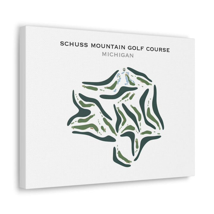 Schuss Mountain Golf Course, Michigan - Golf Course Prints