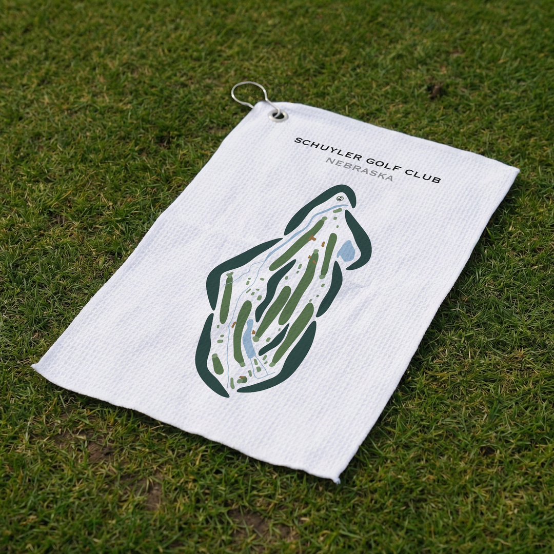 Schuyler Golf Club, Nebraska - Printed Golf Courses