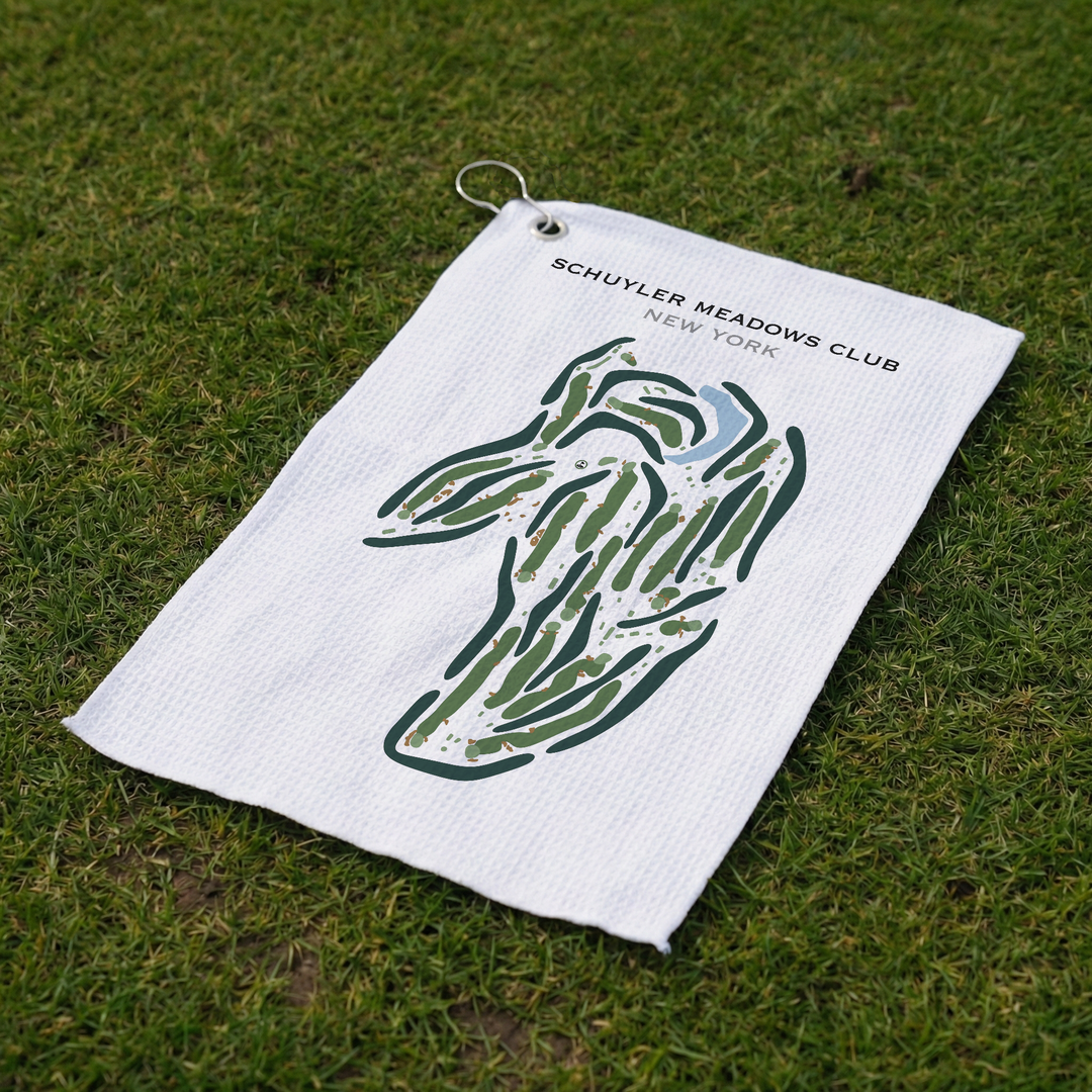 Schuyler Meadows Club, New York - Printed Golf Course