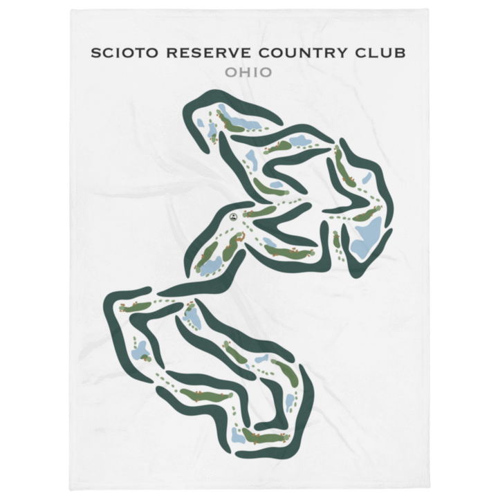 Scioto Reserve, Ohio - Printed Golf Courses
