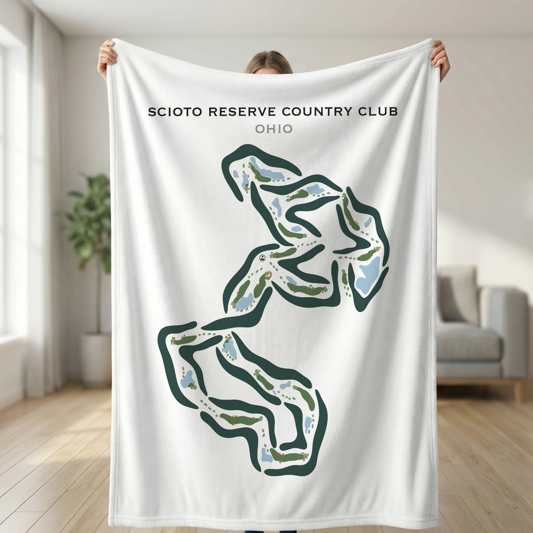 Scioto Reserve, Ohio - Printed Golf Courses