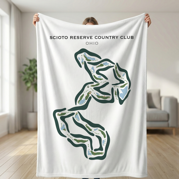 Scioto Reserve, Ohio - Printed Golf Courses